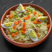 Mesfouf (Affourou) Served With Laben