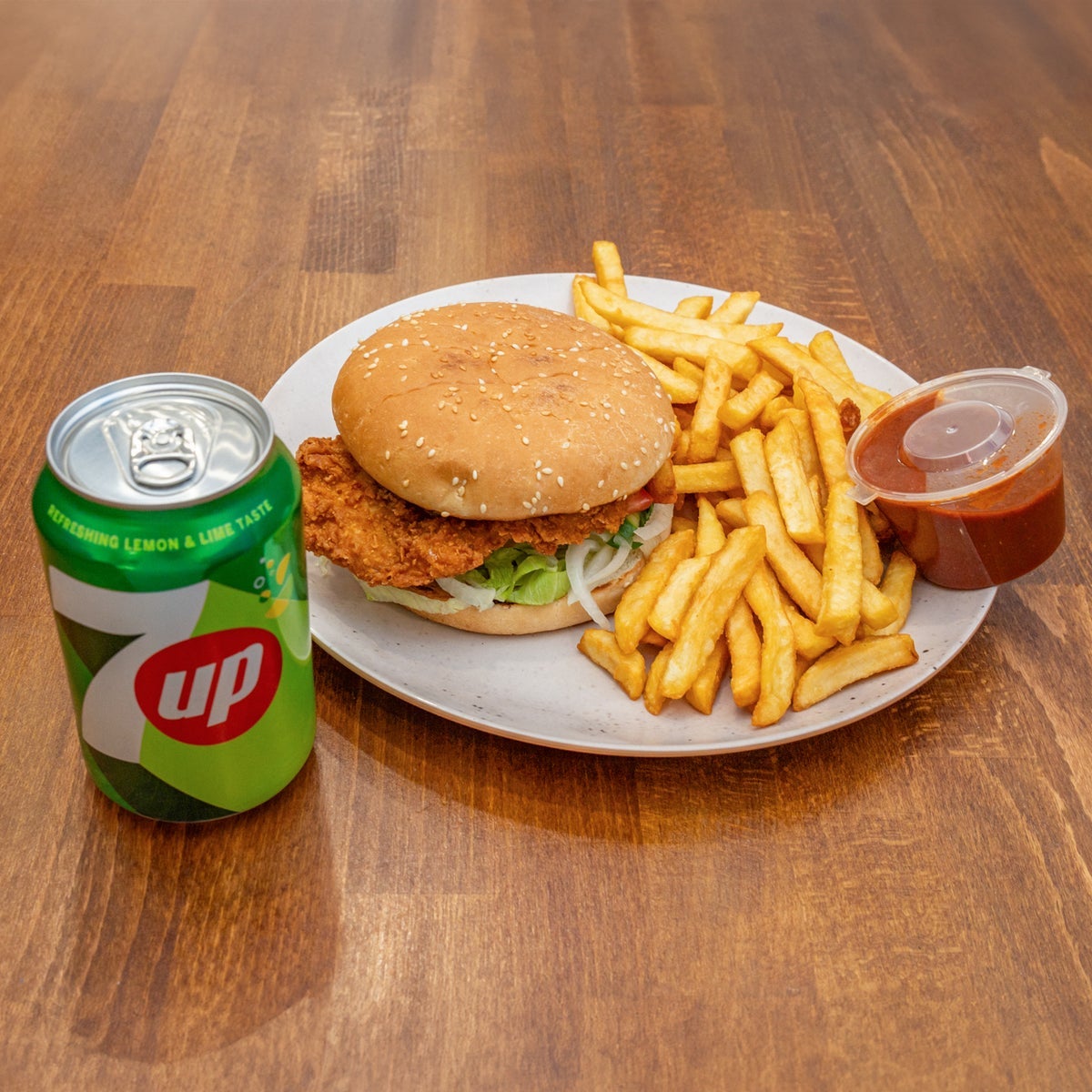 Chicken Burger box Meal