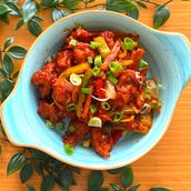 Spicy ginger n honey chicken