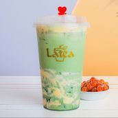 Matcha Cheese Cake Boba