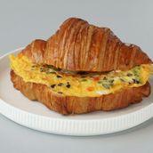Mediterranean Omelet Croissant