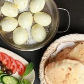 Baked Boiled Egg