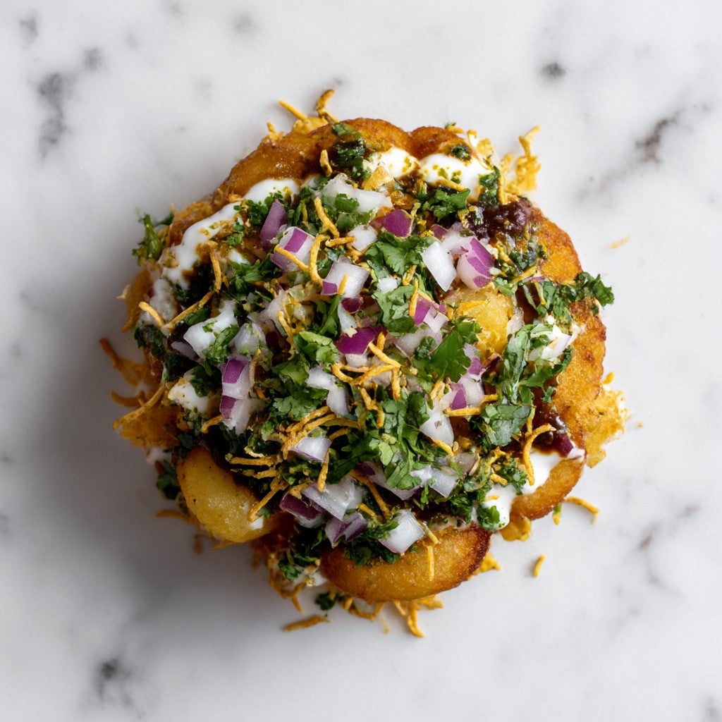 🥔 Aloo Tikka Chaat