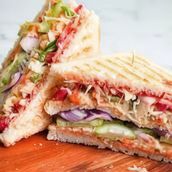 Cheese Club Sandwich