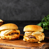 Mushroom Beef Burger
