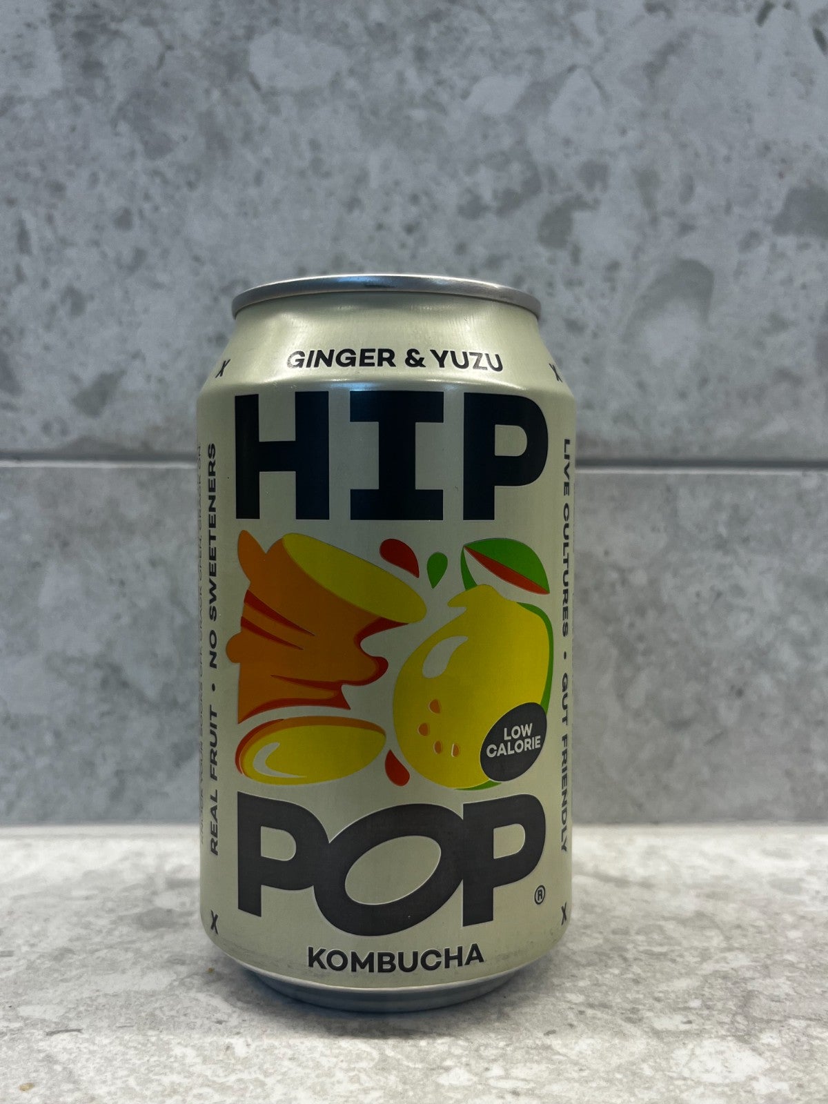 HipPop Ginger & Yuzu Kombucha