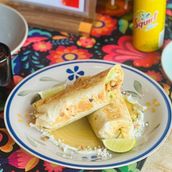 Pescado Frito Crispy Fried Fish Burrito