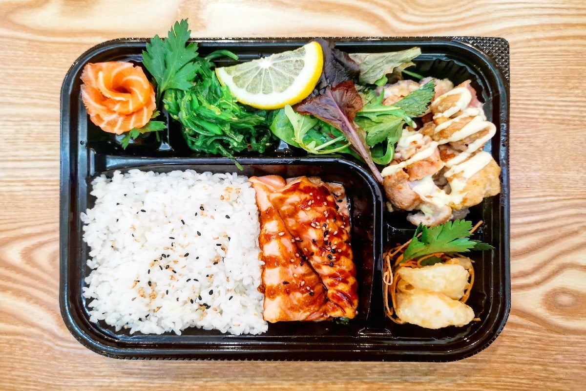 Salmon Bento