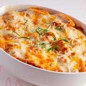 Beef Bolognese Baked Pasta