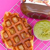 Croffle Pistachio Kunafa X Nutella