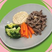 Beef Strips in Onions