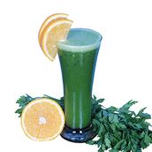 Orange With Parsley Juice
