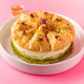 Baklawa Pistachio Cheesecake