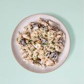 Truffle Chicken Alfredo Pasta