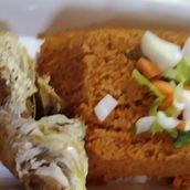 Jollof Rice Normal Fried Fish Only 