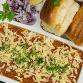 Cheese Pav Bhaji