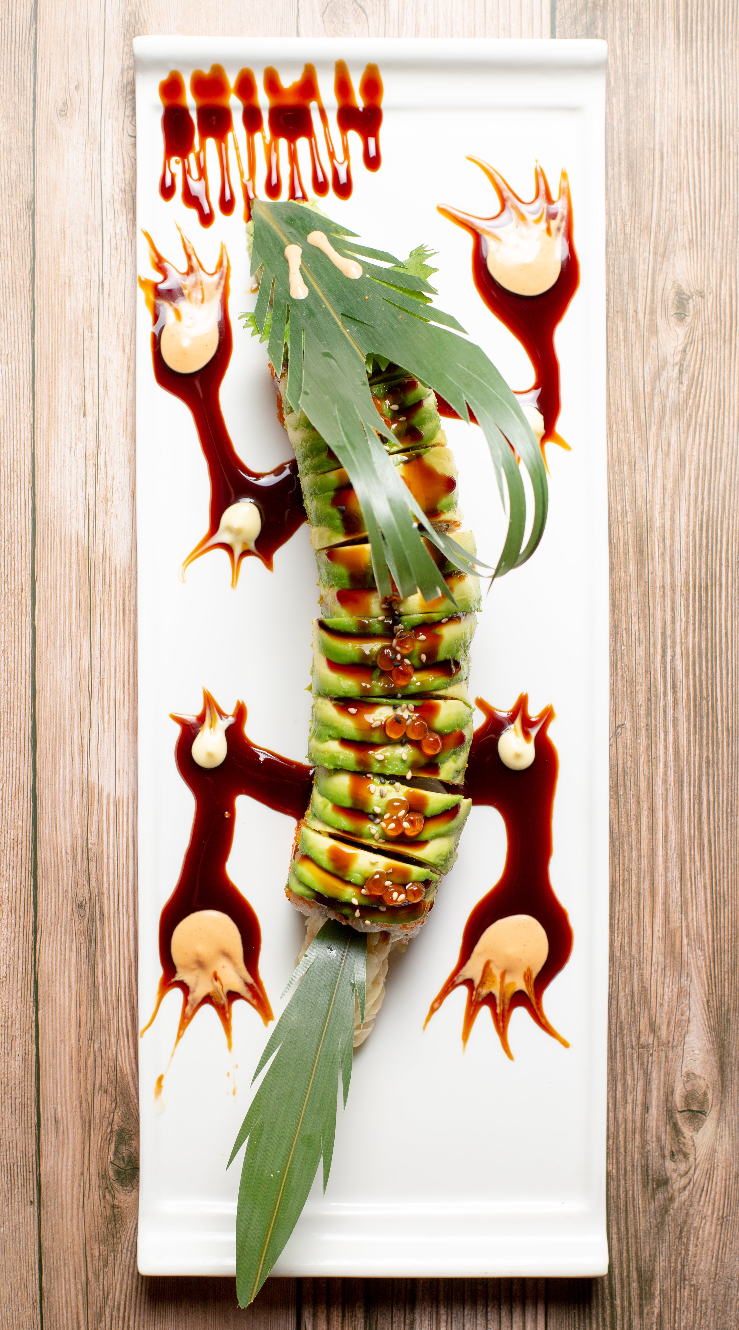 Dragon Roll (8 Pcs)
