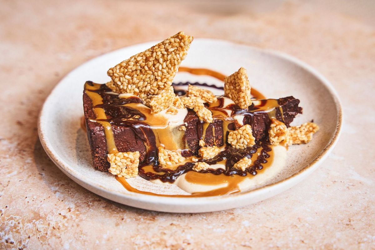 Chocolate & Sesame Cake