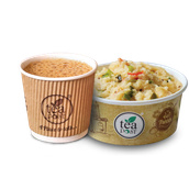 Upma + Ginger Pudina Chai Combo