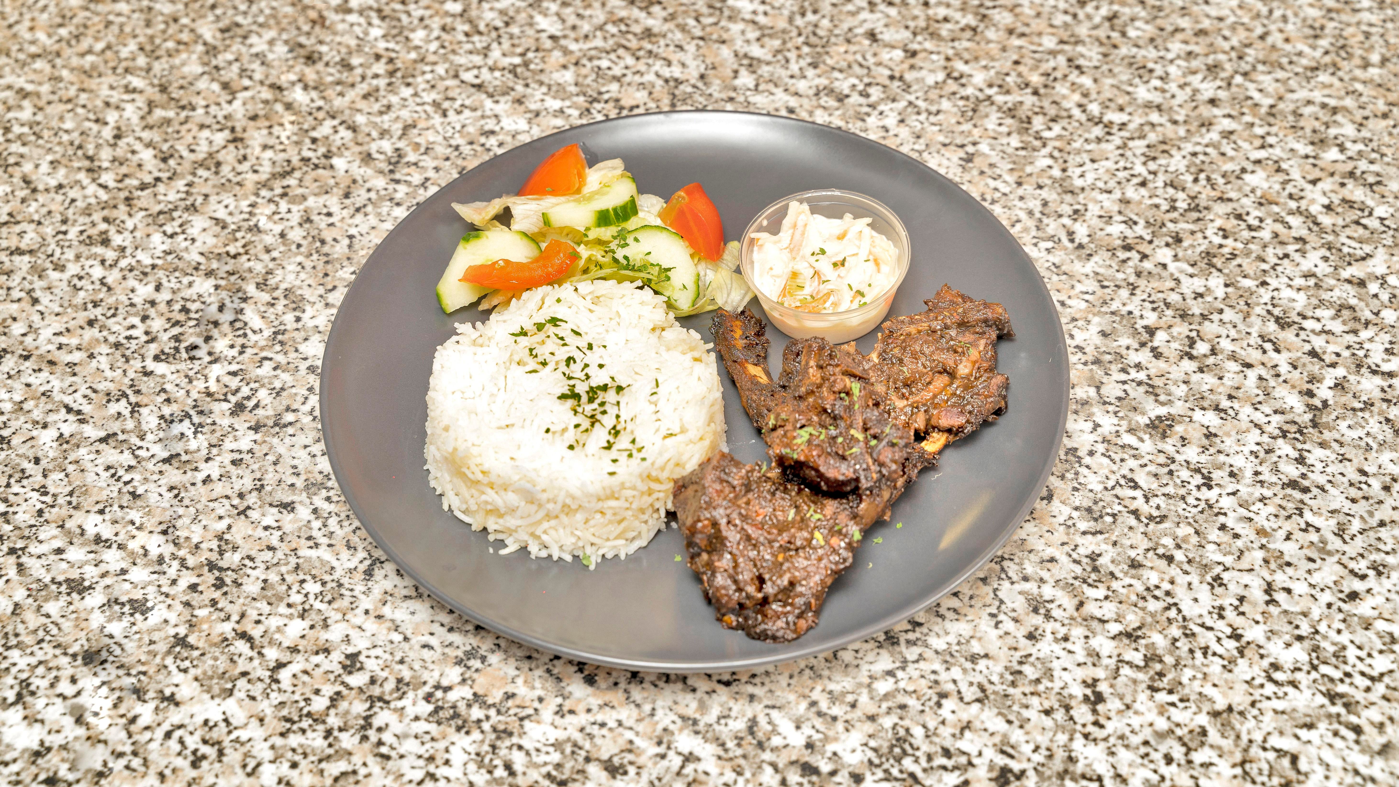Jerk Lamb Meal
