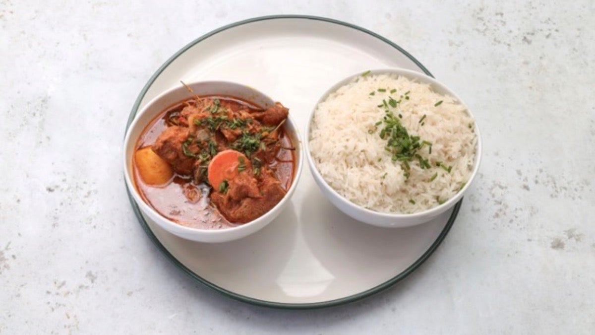 Curried goat