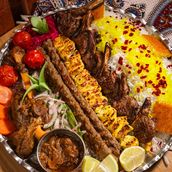 4 Persons - Kabab Koobideh & Boneless Chicken, Bargh or Shishlek