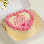 Anniversary Pink Touch Cake