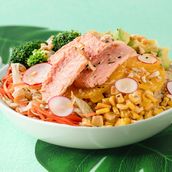 Salmon Quinoa Bowl
