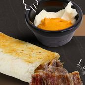 Chicken Shawarma Saj Bread