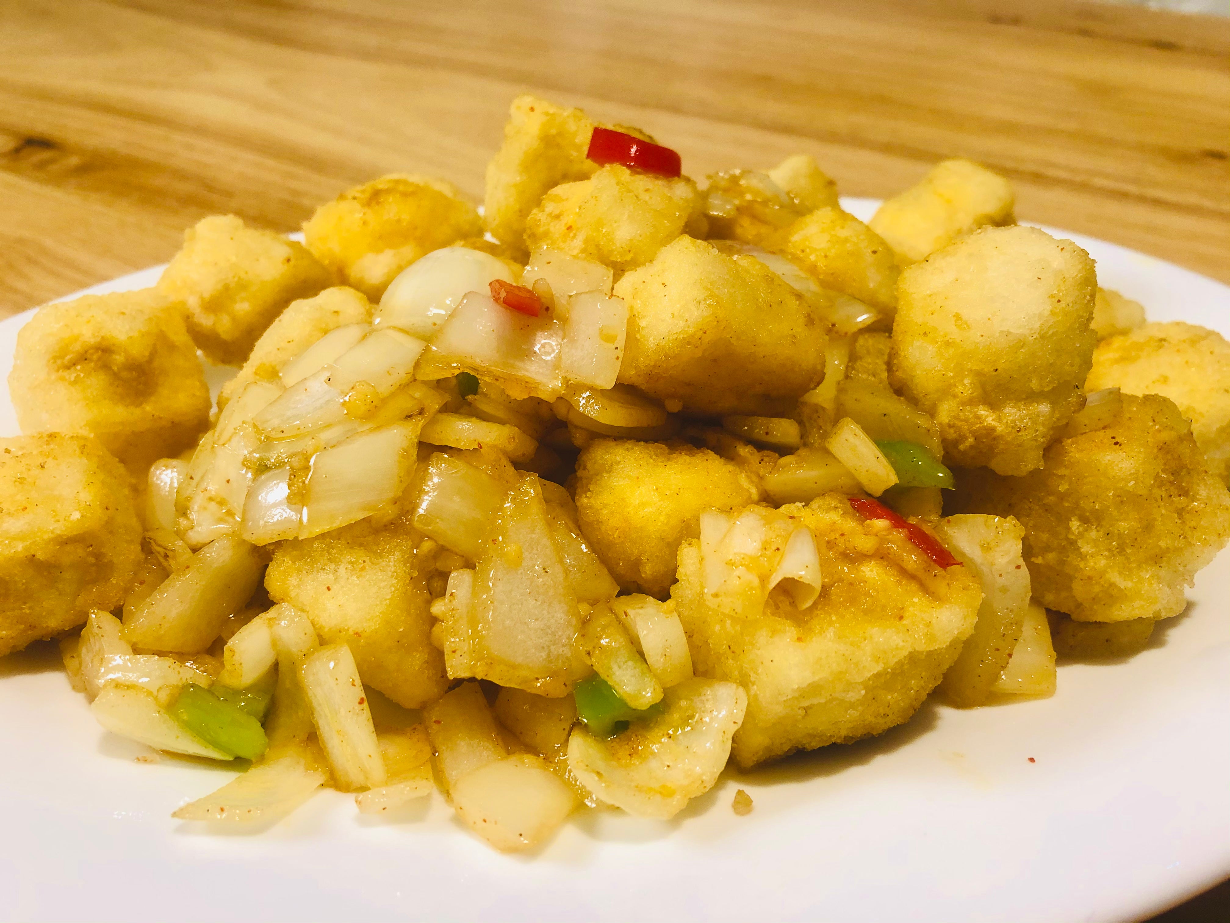 椒盐豆腐  Crispy Tofu Salt and Pepper ��️