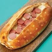 Akkawi Cheese And Hot Dog Pie