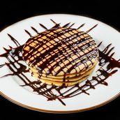 Pancake With Chocolate Sauce