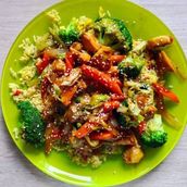  Veg Exotic Stir Fried  