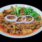 Beef Qeema With Potato