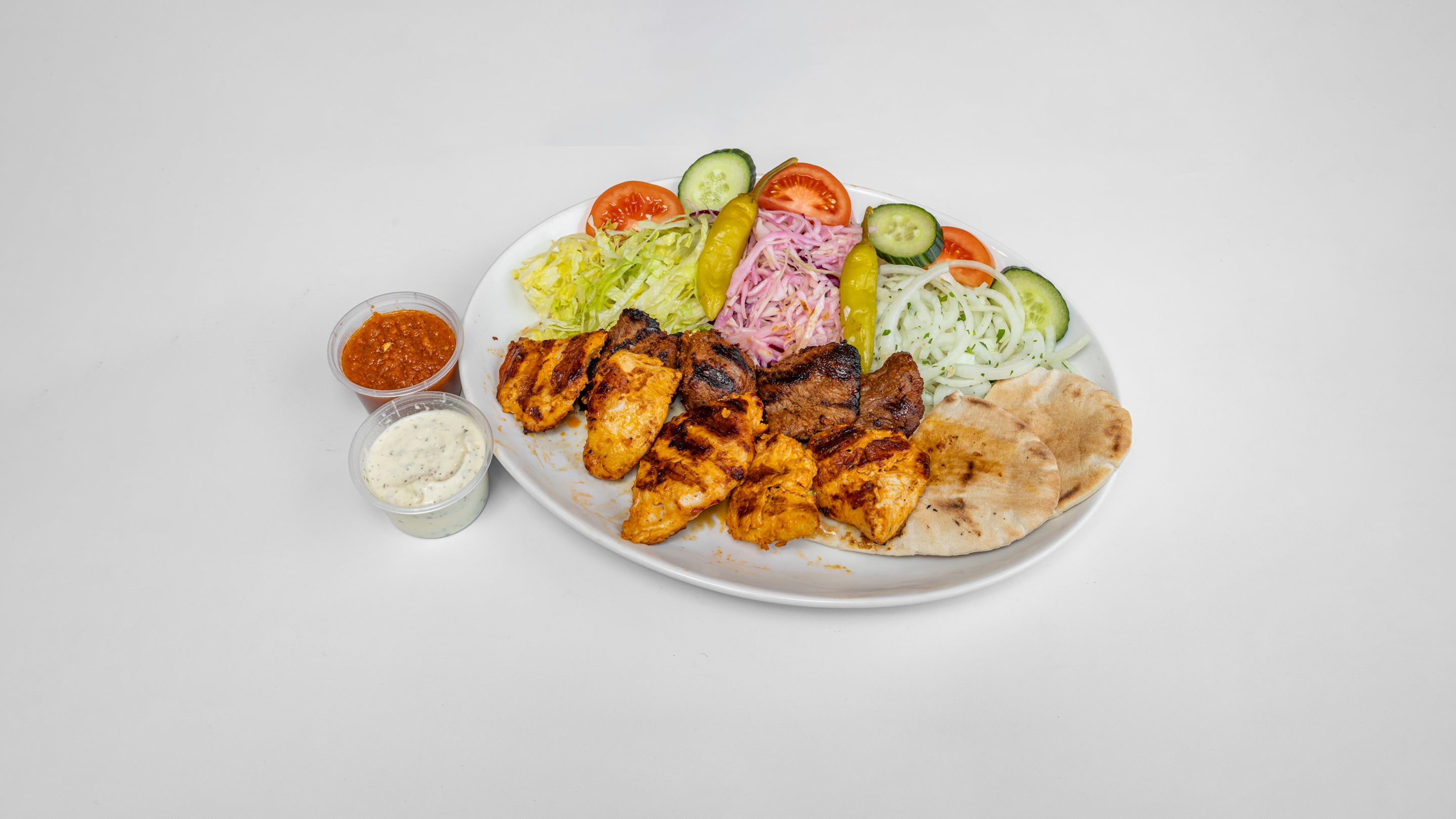 15- Chicken Shish & Lamb Doner