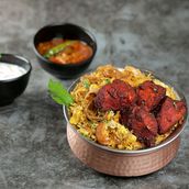 Chicken 65 Mughal Biryani