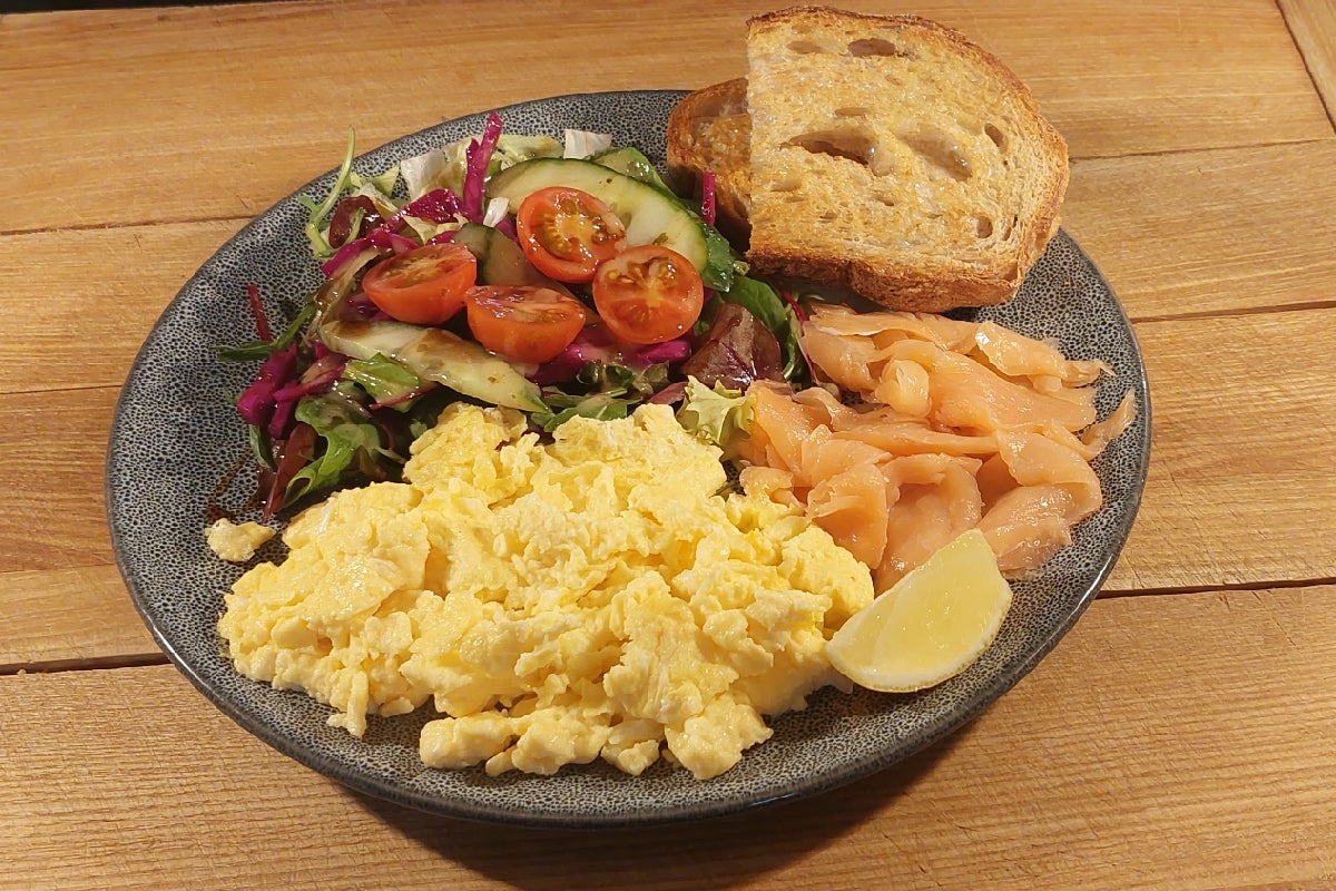 Smoked Salmon Breakfast