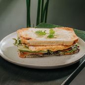 Classic egg sandwich
