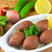 Fried Kebbeh Plate(5 Pieces)🥟🔥طبق كبة مقلية