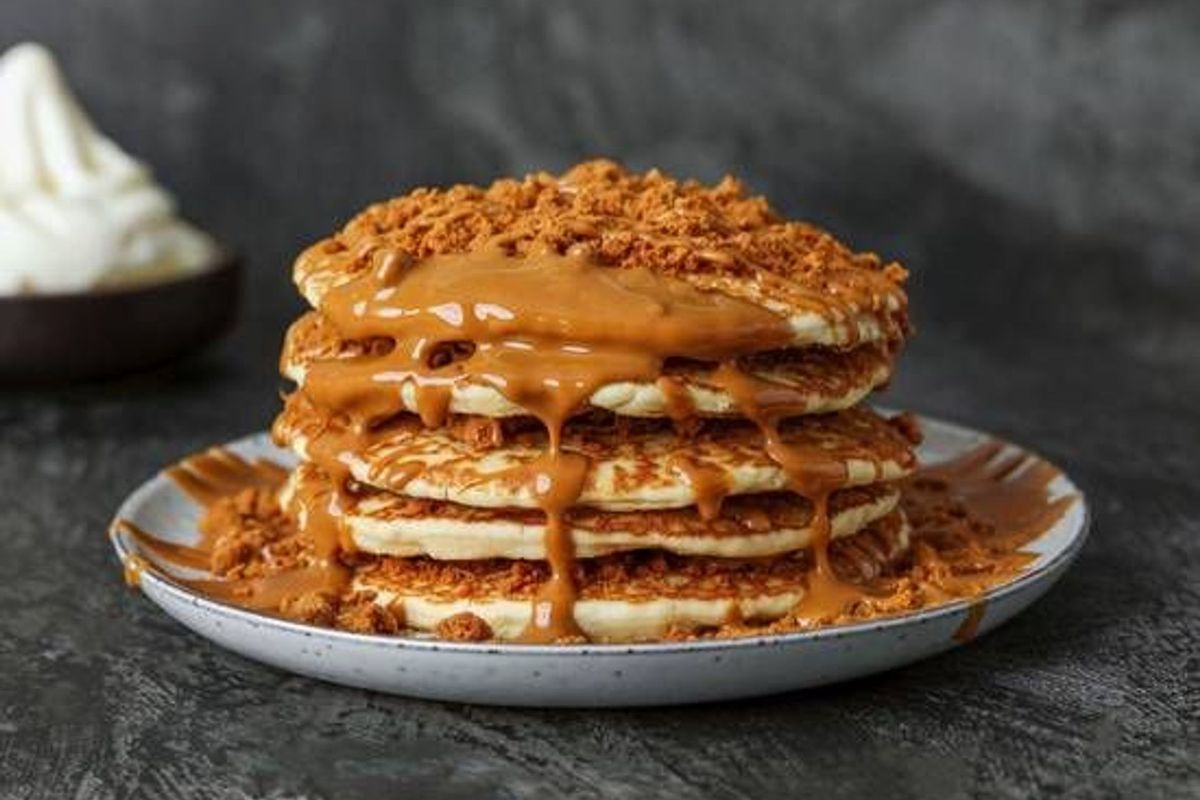 Loaded Lotus Biscoff Pancakes
