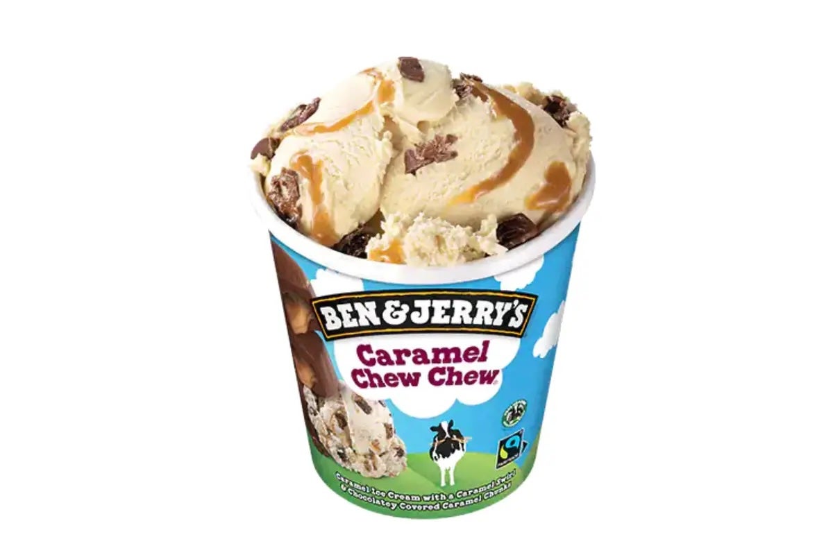Ben & Jerry's Ice Cream Caramel Chew Chew