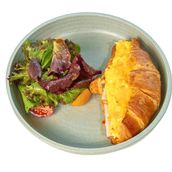Egg Cheese And Turkey Croissant