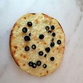 Cheese With Olive Manoushe