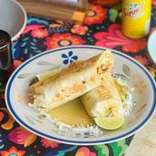 Rajas Con Elote Chilli Pepper And Corn Burrito