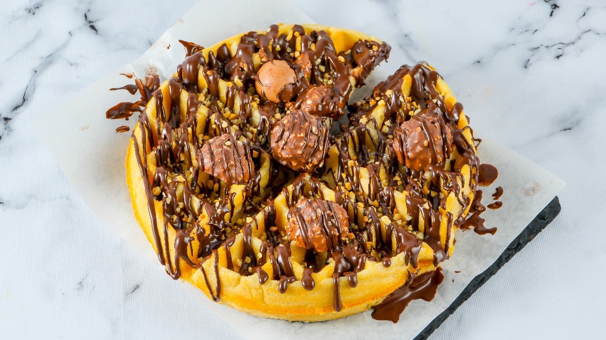 Ferrero Rocher Belgian Waffle