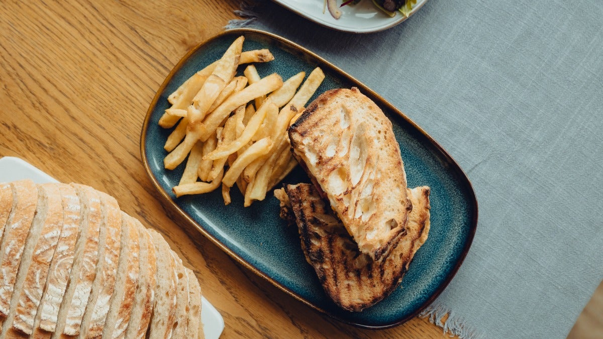 Tuna Melt on Sourdough (With Chips)