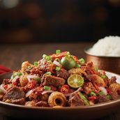 BEEF DINAKDAKAN