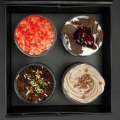 Box Of Four Cake Jars