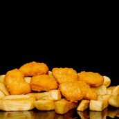 Chicken Nuggets 12 Pcs With Chips