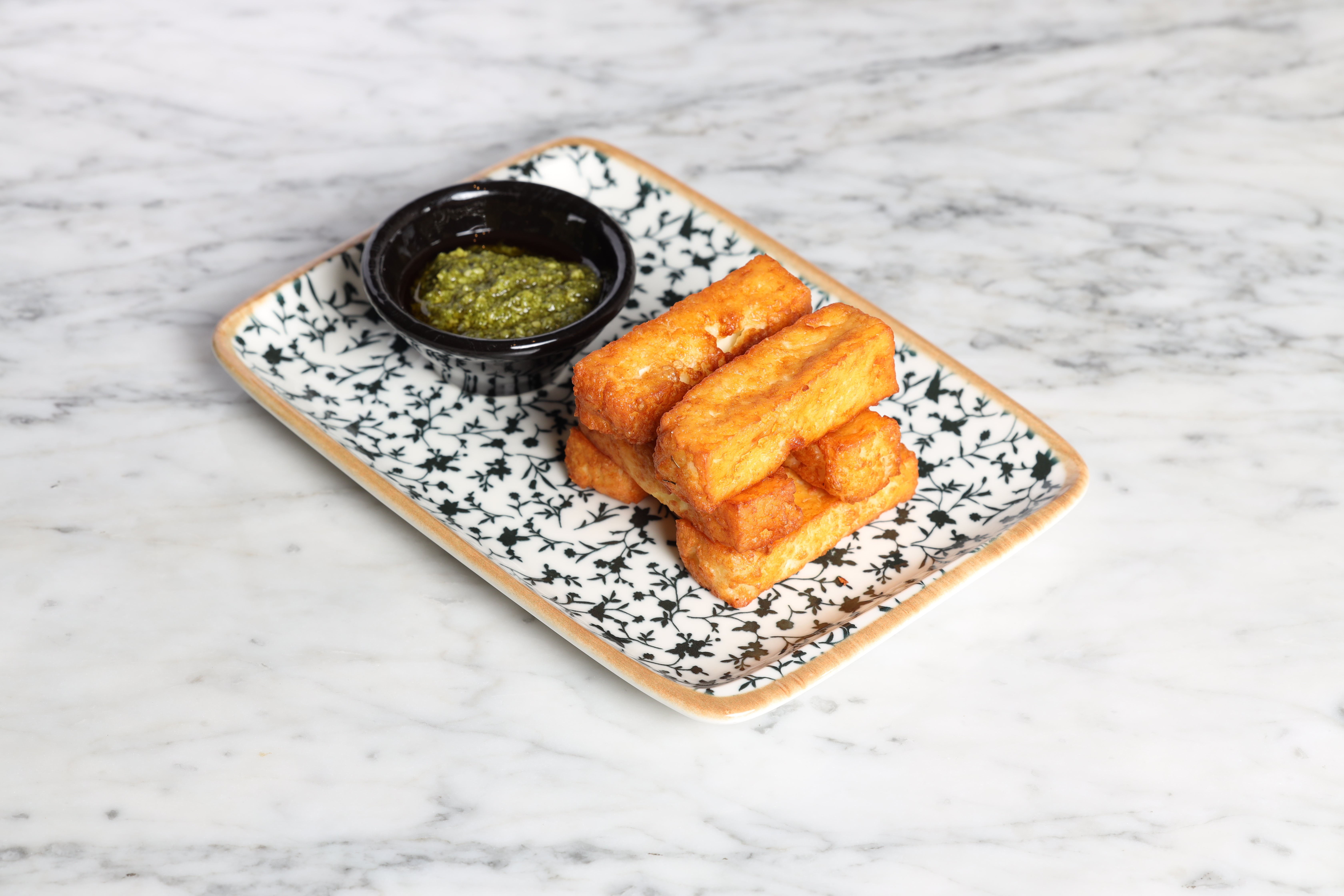 Pan-Fried Halloumi